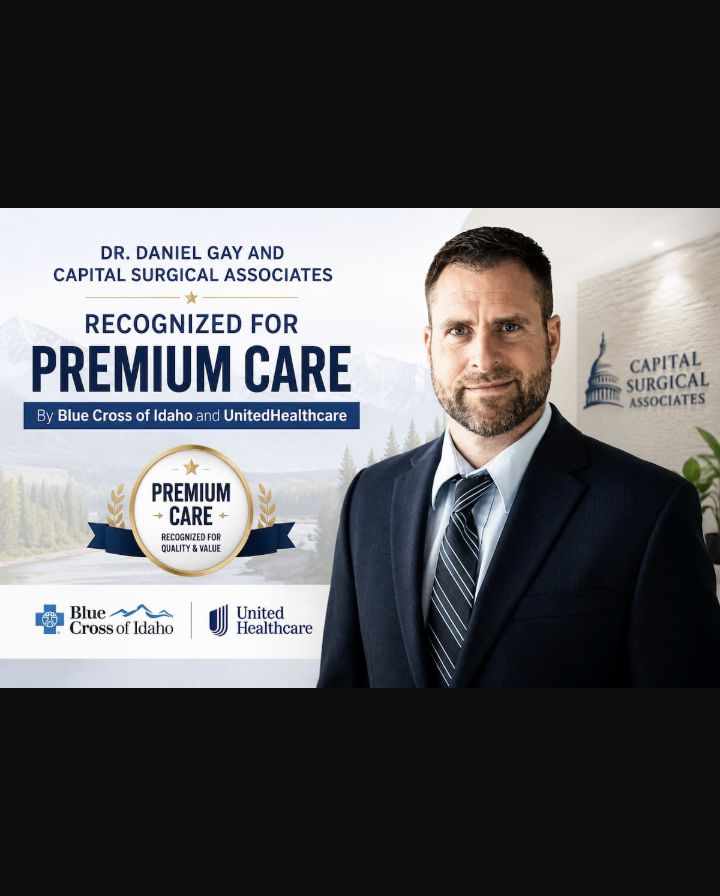 Dr. Daniel Gay and Capital Surgical Associates earn top insurer distinctions
